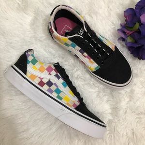 Vans old school checkered sneakers